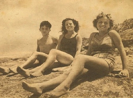 Foto antiga desfocada